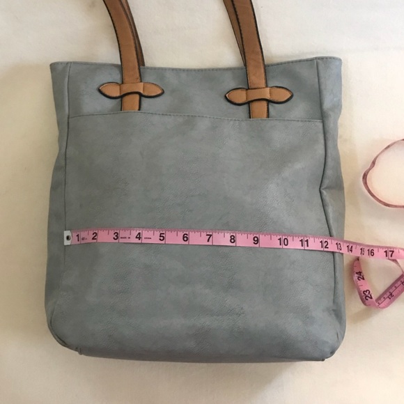 YOKI GREY TOTE WITH FLORAL LINING & SIDE POCKET😍 - Picture 8 of 8